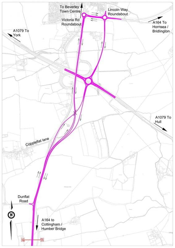 New plans revealed to replace the A164 Jock’s Lodge junction – The ...