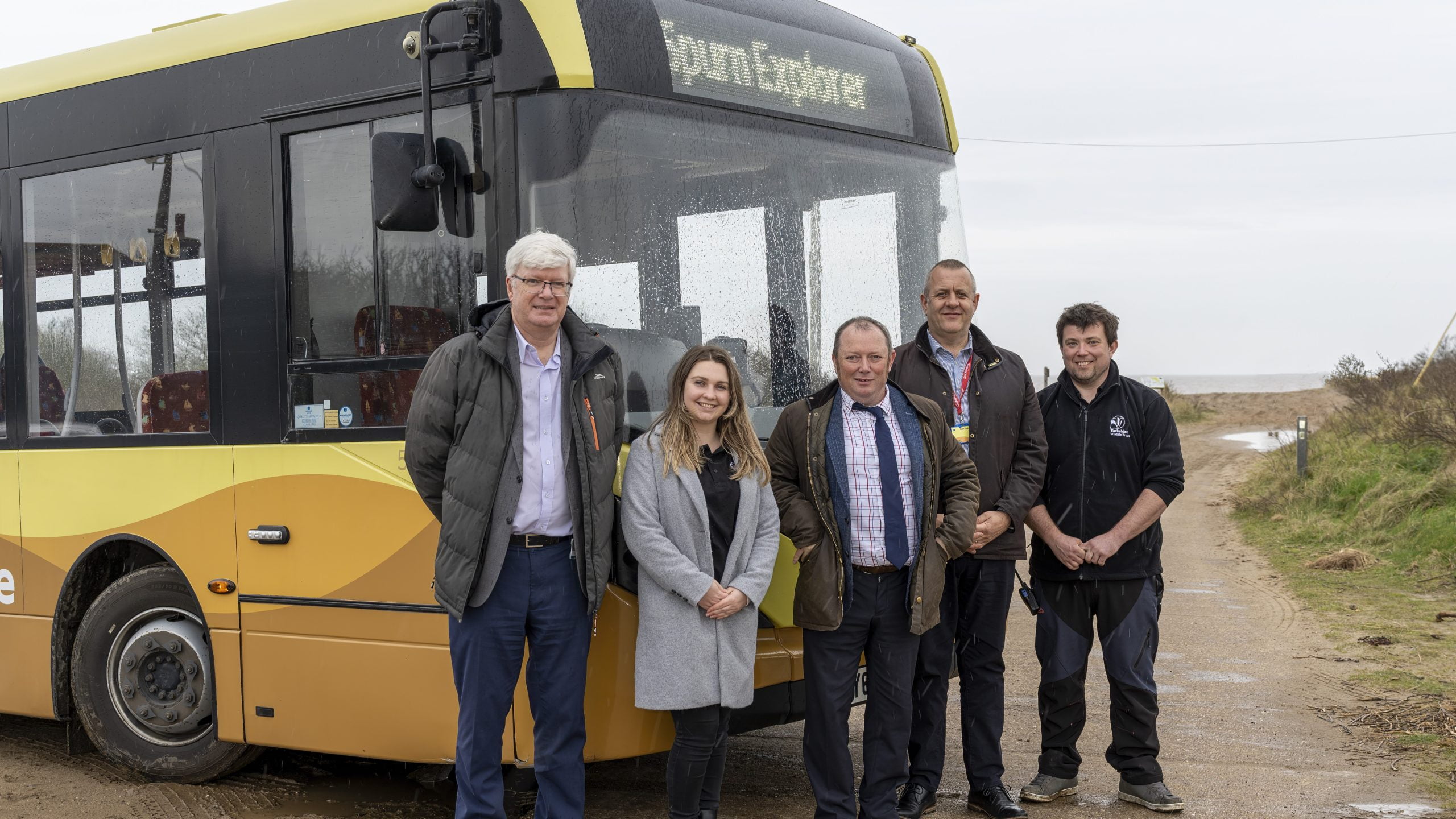NEW WEEKEND BUS SERVICE LAUNCHES TO TAKE PASSENGERS TO SPURN NATIONAL NATURE RESERVE 