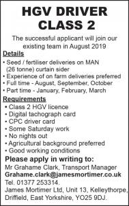 HGV Class 2 Driver